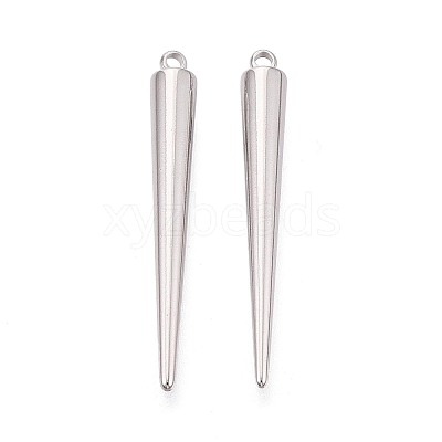 304 Stainless Steel Pendants STAS-T075-22C-P-1