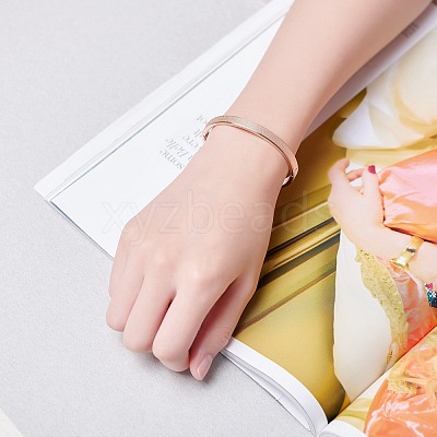 Simple Elegant Stainless Steel Bangle JB264A-1