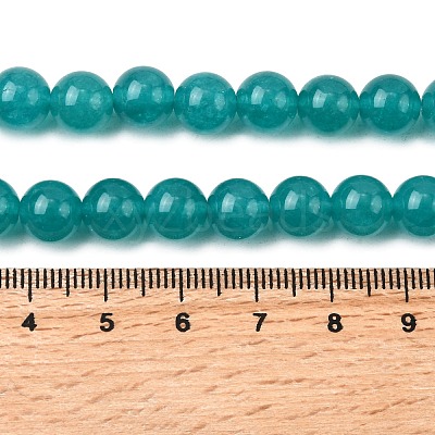 Natural White Jade Beads G-G766-B-16-1-1