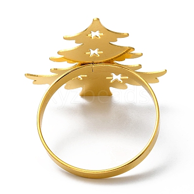 Christmas Iron & Alloy Napkin Rings XMAS-K001-02A-1