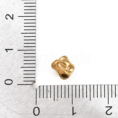 Irregular 304 Stainless Steel Beads STAS-D394-03H-G-1