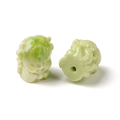 Opaque Epoxy Resin Beads RESI-I046-03C-1