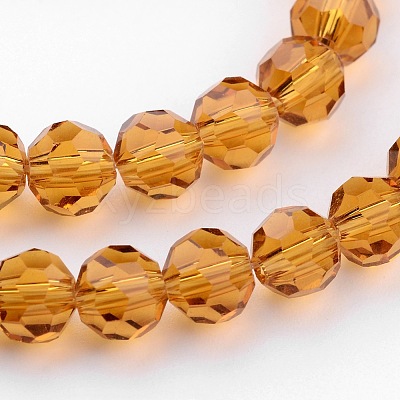 Transparent Glass Bead Strands X-GLAA-G013-8mm-65-1