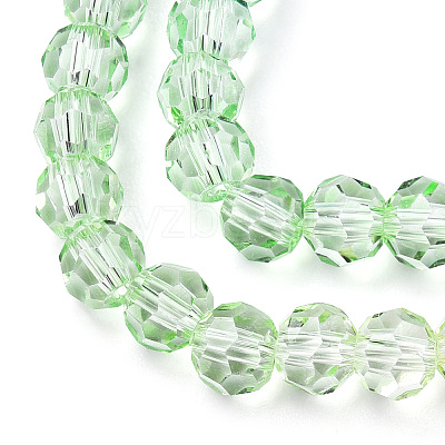 Transparent Glass Beads Strands GLAA-E036-07Z-1