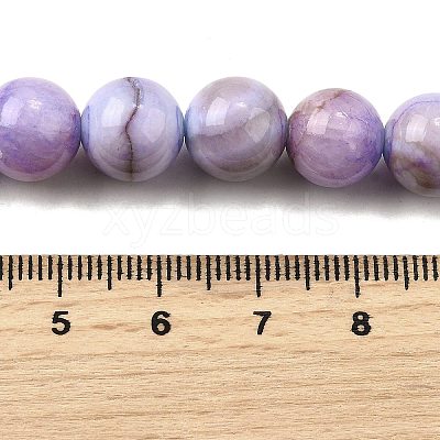 Natural Striped Stone Beads Strands G-D315-A01-02-10mm-1