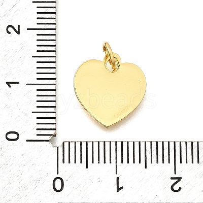 Brass Charms KK-S508-41G-02-1