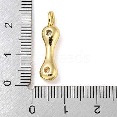 Rack Plating Brass Micro Pave Cubic Zirconia Pendants KK-A200-24G-I-1