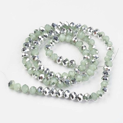Electroplate Glass Beads Strands LS-EGLA-A034-J8mm-M01-1