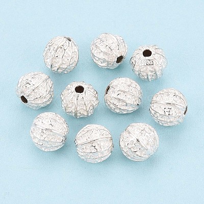 925 Sterling Silver Beads STER-N017-23A-S-1