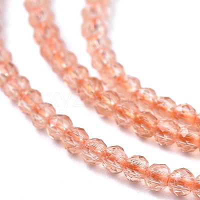Glass Beads Strands G-K185-16T-1