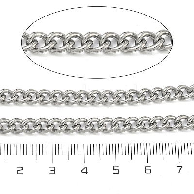 304 Stainless Steel Curb Chains CHS-B016D-P-1