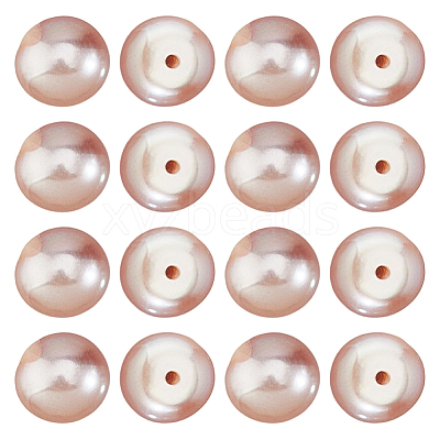 9 Pairs Natural Cultured Freshwater Pearl Beads PEAR-HS0001-15-1