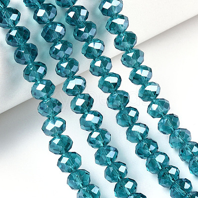 Electroplate Glass Beads Strands LS-EGLA-A034-T1mm-A33-1