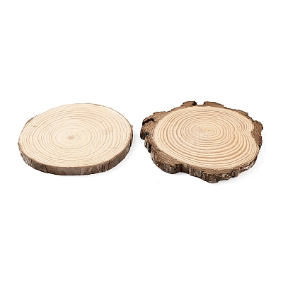 Rustic Wood Slice Pendumlum Boards DJEW-WH0034-60-1