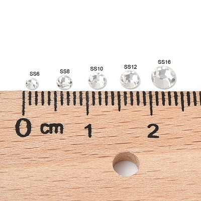 Preciosa® MAXIMA Crystal No Hotfix Flatback Stones Y-PRC-NSS12-30010-1