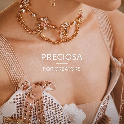 Preciosa® MAXIMA Crystal Round Stones Y-PRC-RBSS10-20020-1