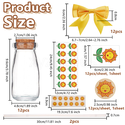 Sunflower Theme Gift Kits DIY-OC0013-96B-1
