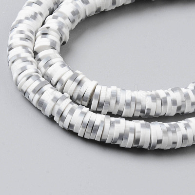 Handmade Polymer Clay Beads Strands CLAY-N008-010E-1