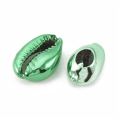 Electroplated Sea Shell Beads SSHEL-S258-06B-1