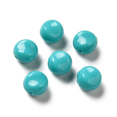 Opaque Acrylic Beads OACR-L013-003F-1