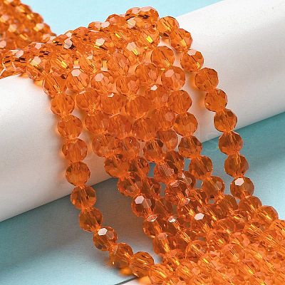Transparent Glass Beads LS-EGLA-A035-T6mm-D05-1