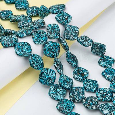 Synthetic Turquoise Beads Strands G-C180-08-1