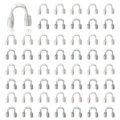500Pcs 2 Color Brass Wire Guardians KK-FH0006-74-1