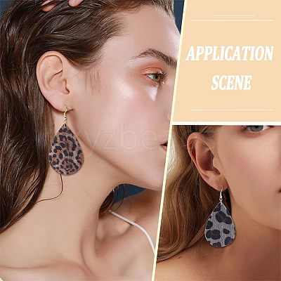 DIY Teardrop Earring Making Kit DIY-OC0009-79-1