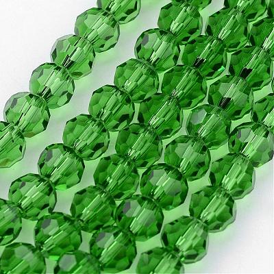 Transparent Glass Bead Strands GLAA-G013-10mm-54-1