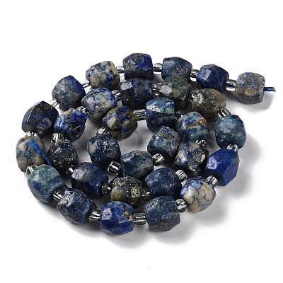 Natural Lapis Lazuli Beads Strands G-B065-A03-1