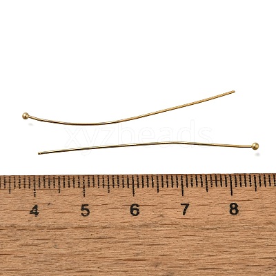 Brass Ball Head Pins KK-H502-03H-G-1
