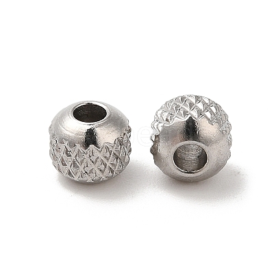 Non-Tarnish 201 Stainless Steel Bead STAS-H214-28A-P-1-1