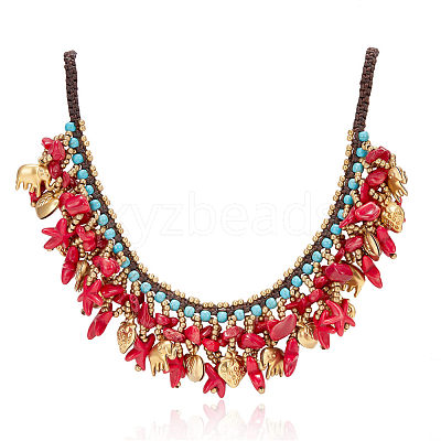 Bib Necklaces JN949A-1