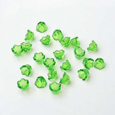Transparent Acrylic Beads PL548-3-1