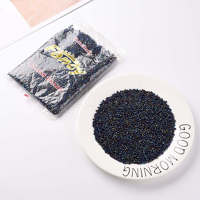 8/0 Glass Seed Beads SEED-US0003-3mm-604-1