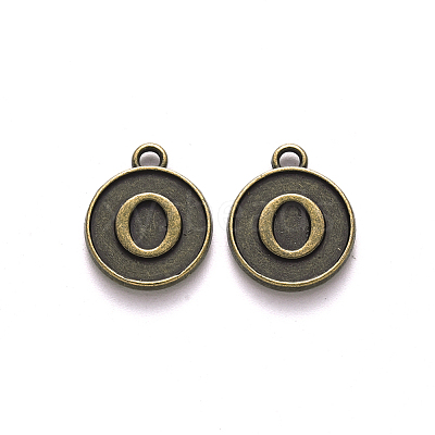Alloy Pendant Cabochon Settings PALLOY-N156-01O-AB-1