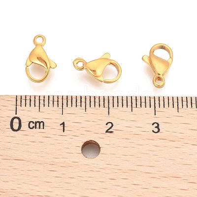 304 Stainless Steel Lobster Claw Clasps LS-STAS-T040-PJ212-11-1