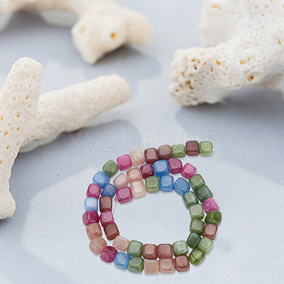 Natural Quartz Beads Strands G-WH0025-25B-1