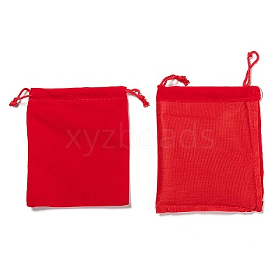 Rectangle Velvet Pouches X1-TP-R002-10x12-04-1