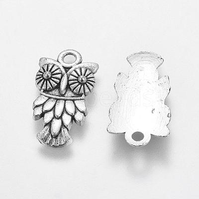 Tibetan Style Alloy Pendants TIBEP-0639-AS-LF-1