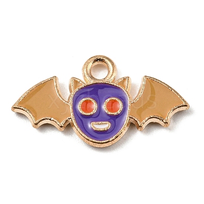 Alloy Enamel Pendants ENAM-G218-C01-1