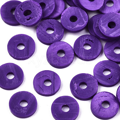 Handmade Polymer Clay Beads CLAY-Q251-8.0mm-98-1