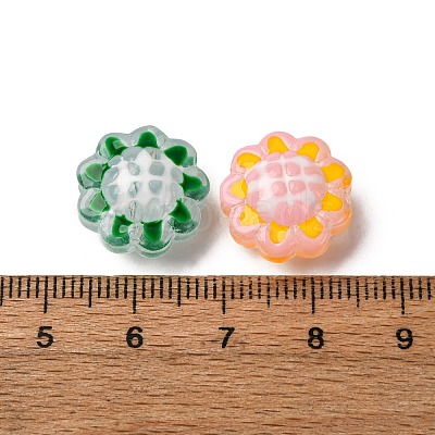 Glass Enamel Beads GLAA-C038-02-1