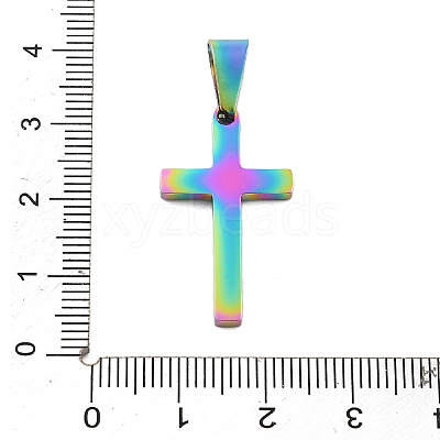 Ion Plating(IP) 304 Stainless Steel Pendants STAS-H389-13M-1
