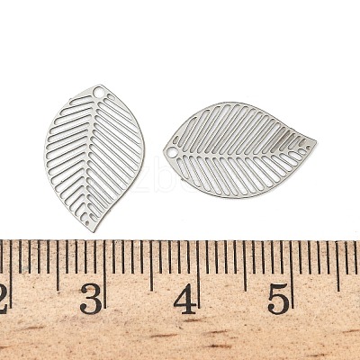 201 Stainless Steel Pendants STAS-C153-04B-P-1