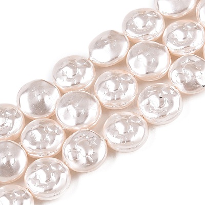 Transparent Spray Painted Glass Beads Strands GLAA-N001-36-1