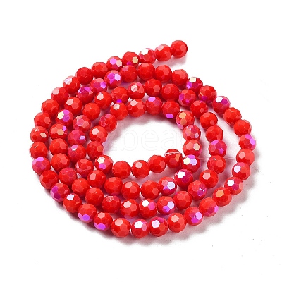 Opaque Glass Beads Strands EGLA-A035-P6mm-L03-1