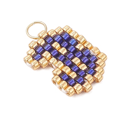 Handmade MIYUKI Seed Beads PALLOY-MZ00867-02-1