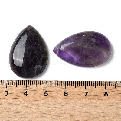 Natural Amethyst Pendants G-M416-08A-03-1