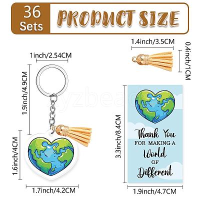 DIY Keychain Making Kits KEYC-CN0001-12C-12-1